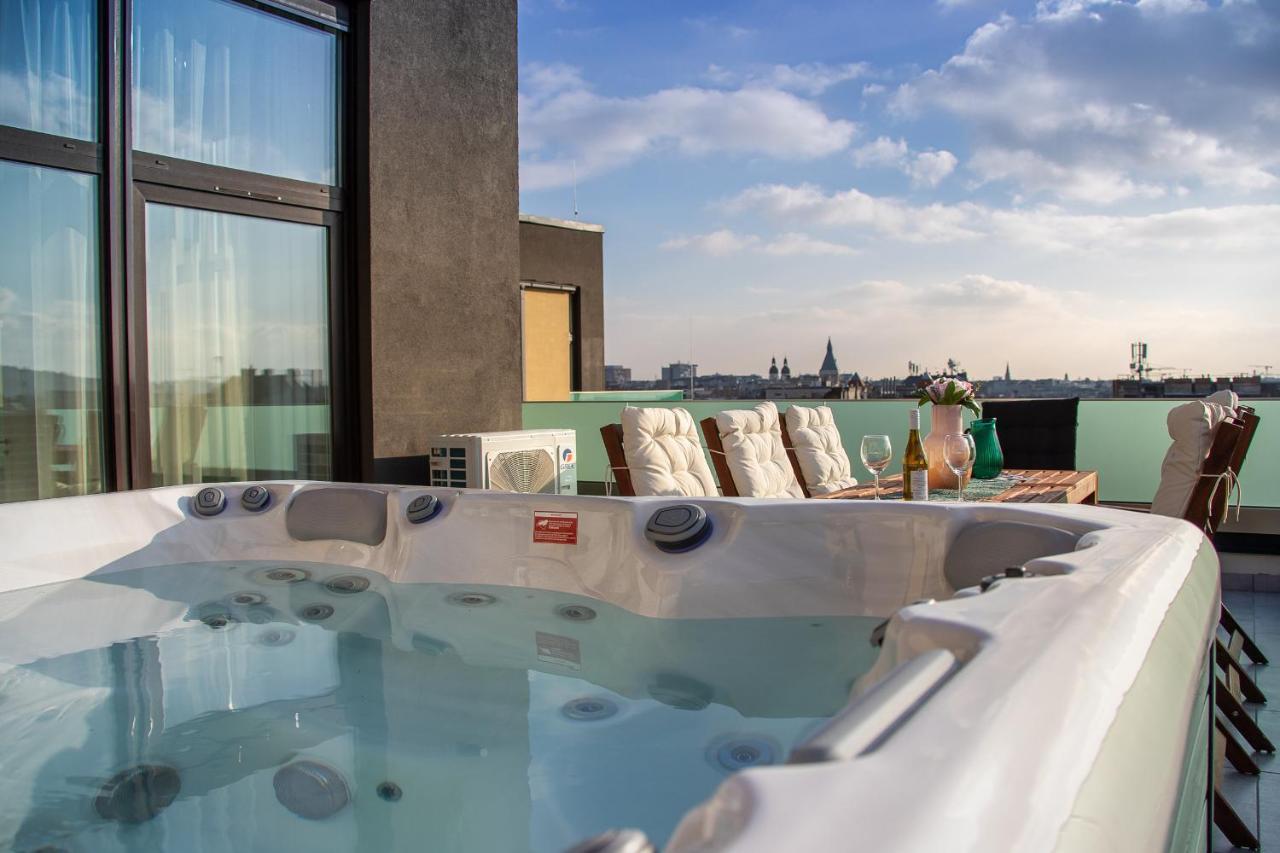 דירות בודפשט Centropolitan Penthouse #Jacuzzi #Freeparking מראה חיצוני תמונה