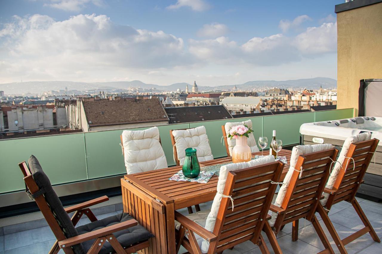 דירות בודפשט Centropolitan Penthouse #Jacuzzi #Freeparking מראה חיצוני תמונה
